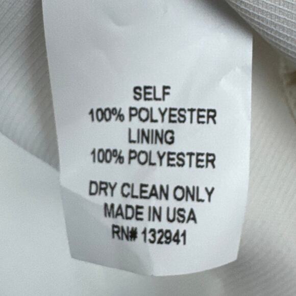 Amanda Uprichard One Shoulder Blouse Asymmetrical Hem Bow Designer Size M - Picture 8 of 8